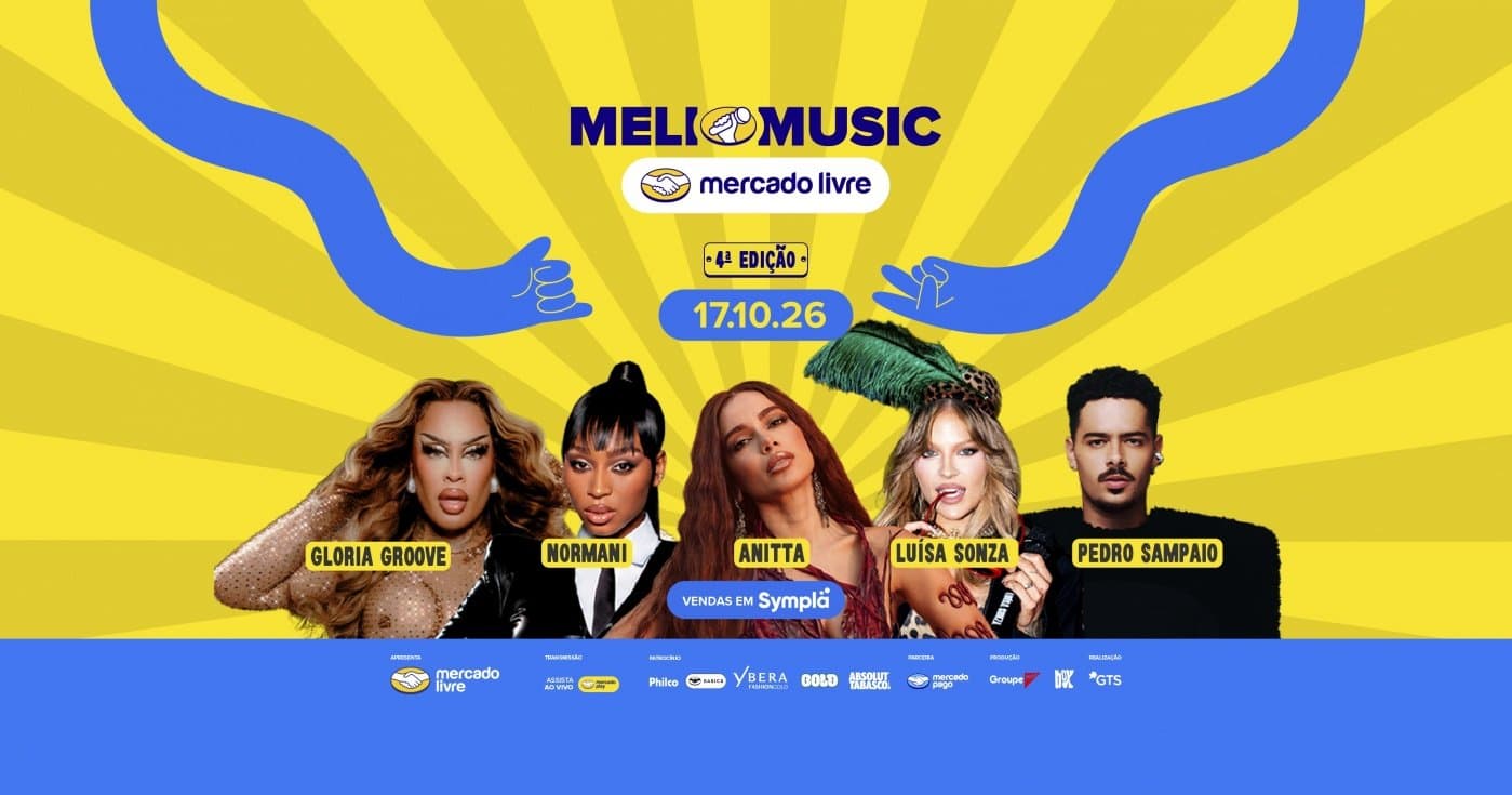 Meli Music: Anitta, Gloria Groove e Pedro Sampaio